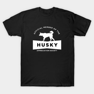 Husky Appreciation Society T-Shirt